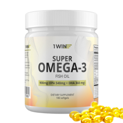 1WIN Омега 3 / Omega-3 капсулы массой 1350 мг 180 шт