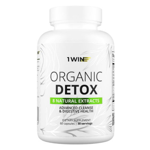 1WIN Органик детокс / Organic detox капсулы массой 460 мг 60 шт 1WIN Органик детокс / Organic detox капсулы массой 460 мг 60 шт