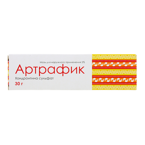 Артрафик мазь для наружного применения 5 % 30 г 1 шт Артрафик мазь для наружного применения 5 % 30 г 1 шт