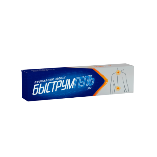 Быструмгель гель для наружного применения 2,5 % 50 г 1 шт Быструмгель гель для наружного применения 2,5 % 50 г 1 шт