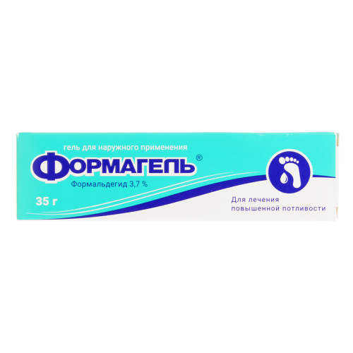 Формагель гель для наружного применения 3,7 % 35 г 1 шт Формагель гель для наружного применения 3,7 % 35 г 1 шт