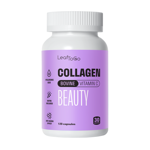 Коллаген Beauty LeafToGo капсулы массой 510 мг 120 шт Коллаген Beauty LeafToGo капсулы массой 510 мг 120 шт