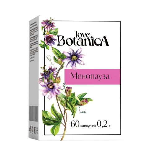 Love Botanica Комплекс Менопауза капсулы по 0,2 г блистеры 60 шт Love Botanica Комплекс Менопауза капсулы по 0,2 г блистеры 60 шт