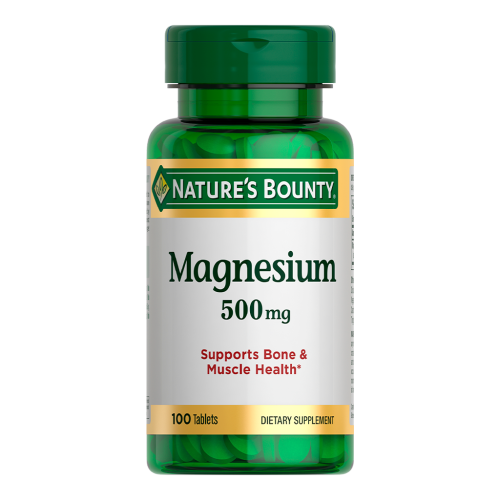 Nature's Bounty Магний 500 мг таблетки массой 1477 мг 100 шт Nature's Bounty Магний 500 мг таблетки массой 1477 мг 100 шт