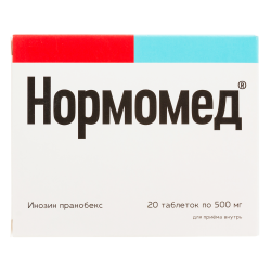 Нормомед таблетки 500 мг 20 шт Нормомед таблетки 500 мг 20 шт