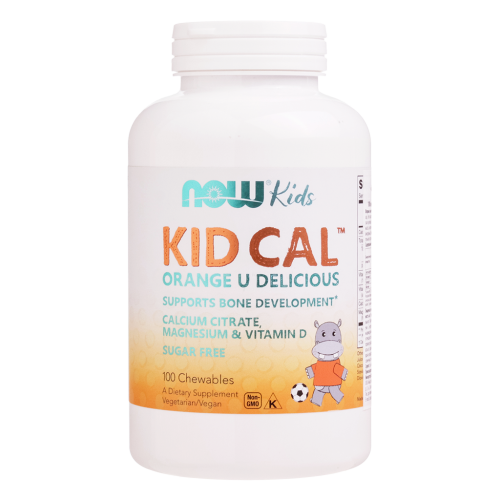 Now Kids Kid Cal Детский кальций жевательные таблетки массой 2184 мг со вкусом апельсина 100 шт Now Kids Kid Cal Детский кальций жевательные таблетки массой 2184 мг со вкусом апельсина 100 шт