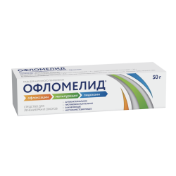 Офломелид мазь для наружного применения 50 г 1 шт Офломелид мазь для наружного применения 50 г 1 шт
