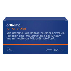Orthomol Junior C plus/Ортомол Джуниор С плюс вкус мандарин-апельсин жевательные таблетки массой 1350 мг 30 шт Orthomol Junior C plus/Ортомол Джуниор С плюс вкус мандарин-апельсин жевательные таблетки массой 1350 мг 30 шт