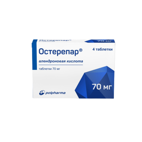 Остерепар таблетки 70 мг 4 шт Остерепар таблетки 70 мг 4 шт