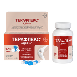 Терафлекс Адванс капсулы 250 мг+100 мг+200 мг 120 шт