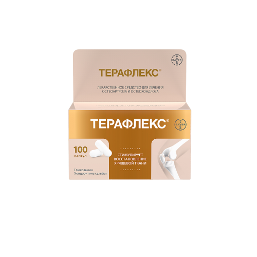 Терафлекс капсулы 500 мг+400 мг 100 шт