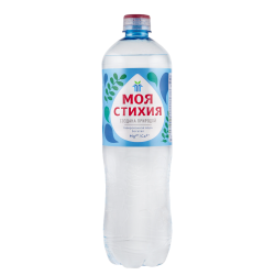 Вода Моя Стихия минеральная природная столовая питьевая газированная ПЭТ 1 л 1 шт