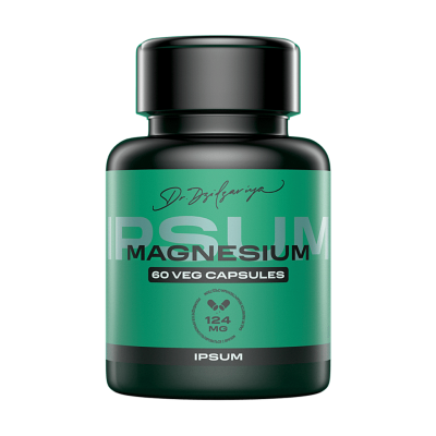 IPSUM Магний бисглицинат/Magnesium bisglycinate растительные капсулы массой 747 мг 60 шт