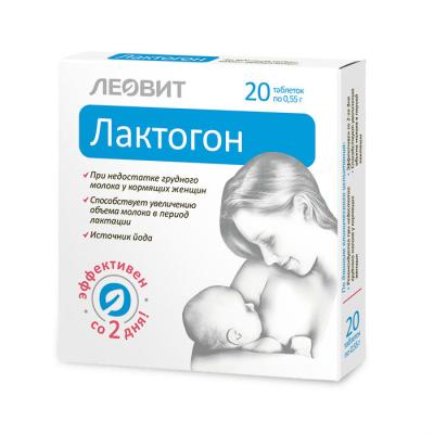 Леовит Лактогон таблетки массой 0,55 г 20 шт