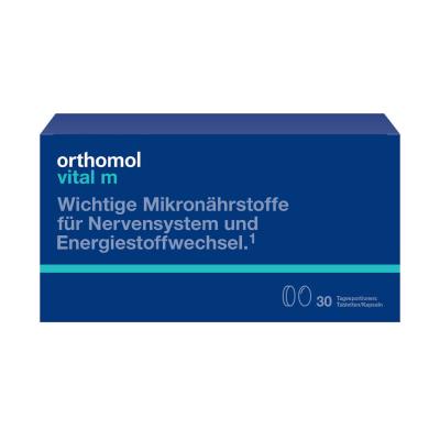 Orthomol Vital m/Ортомол Витал м набор таблетки+капсулы курс 30 дней 1 уп