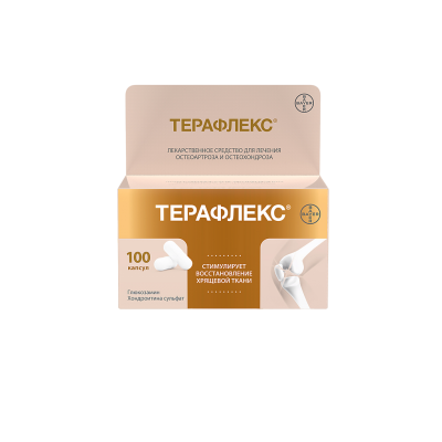 Терафлекс капсулы 500 мг+400 мг 100 шт
